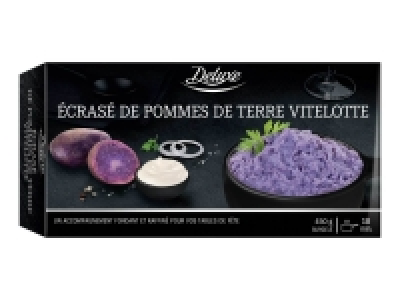 Lidl  Écrasé de pommes de terre vitelotte