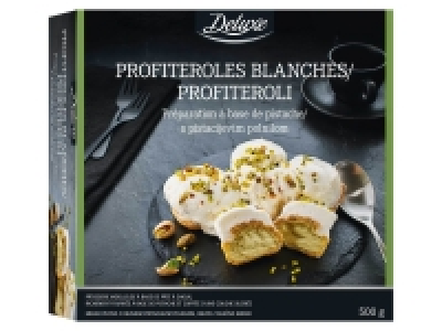 Profiteroles à la pistache