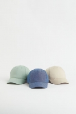 Lot de 3 casquettes en coton 12.99 €