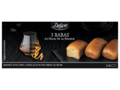 Lidl  3 babas au rhum