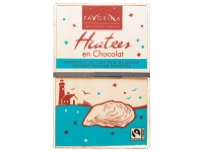 Lidl  Les huîtres en chocolat