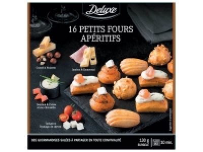 16 petits fours apéritifs