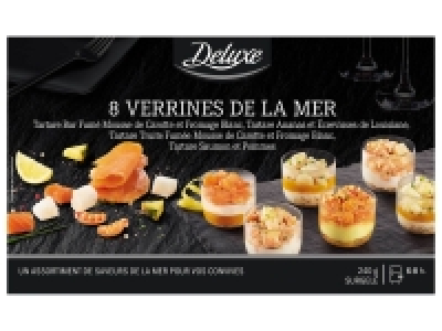 Lidl  8 verrines de la mer