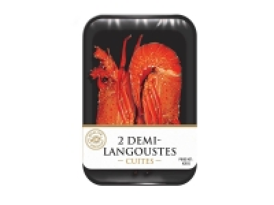 2 demi-langoustes