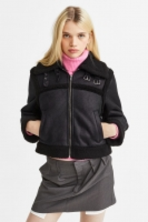 Veste doublée de tissu peluche 35.99 €