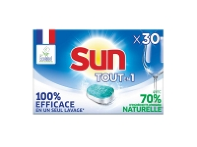 Sun tabs tout en un ecolabel
