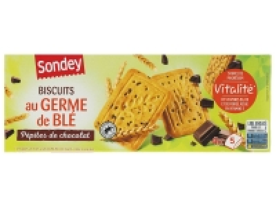 Biscuits vitalité pépites de chocolat