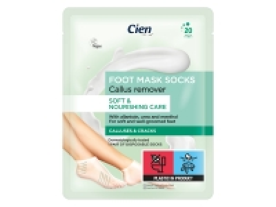 Masque pour les pieds anti callosités