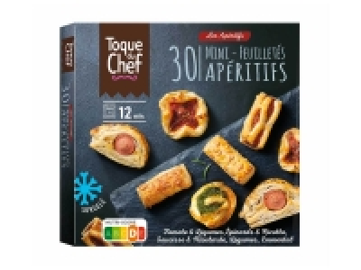 30 mini-feuilletés apéritifs