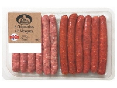 Lidl  6 chipolatas < 6 merguez