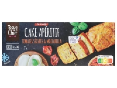 Cake à la mozarrella et tomates séchées
