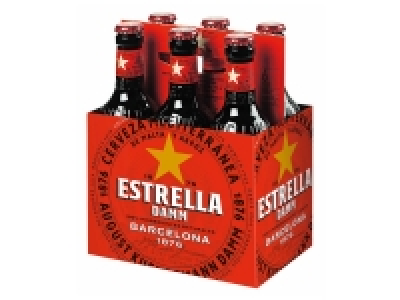 6 bières Estrella Damm