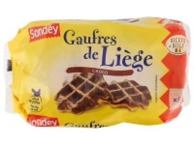 Gaufres au sucre et au chocolat
