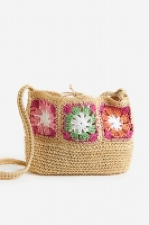 Sac bandoulière en paille 24.99 €