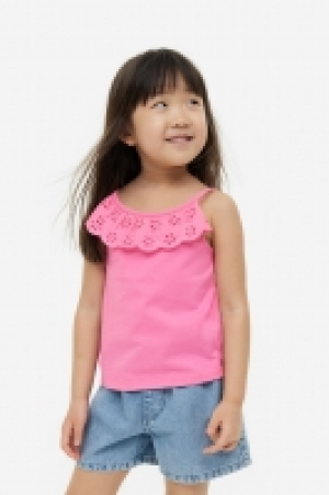 Top à fines bretelles volantées 6.99 €