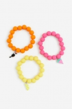 Lot de 3 bracelets avec perles fantaisie 7.99 €