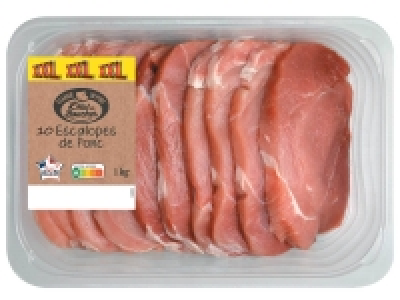 Lidl  10 escalopes de porc