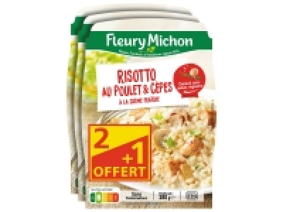 Lidl  Fleury Michon risotto poulet cèpe