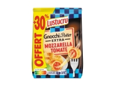 Lustucru gnocchi à poêler extra mozza tomate