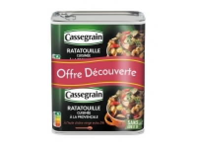 Lidl  Cassegrain légumes cuisinés à la provençale