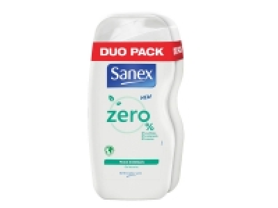 Lidl  Sanex gel douche zéro %