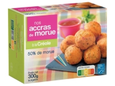 Lidl  Accras de morue MSC