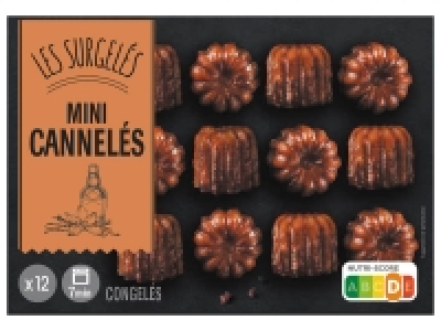 12 mini cannelés