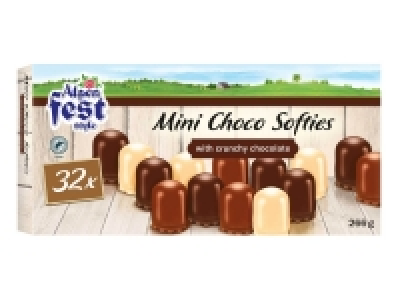32 mini bouchées glaçage au chocolat