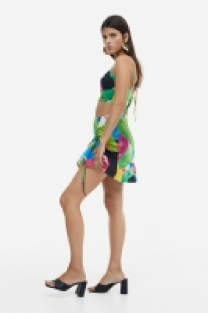 Jupe en lin mélangé avec lien de serrage 19.99 €