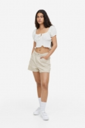 HM  Short cargo à taille haute