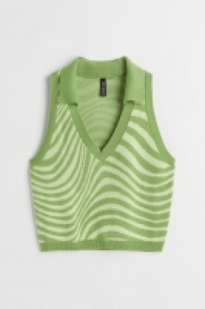 HM  Pull sans manches avec col
