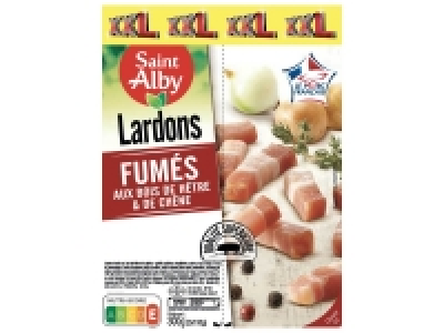 Lardons fumés aux bois de hêtre < de chêne