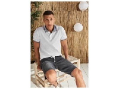 Short en sweat denim