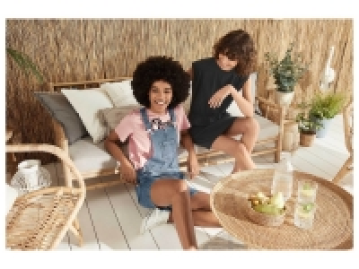 Salopette short en jean 12.99 €