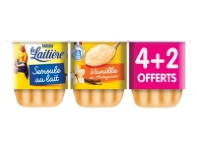 Lidl  La Laitière Semoule au Lait Vanille