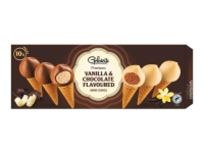 Mini cônes glacés