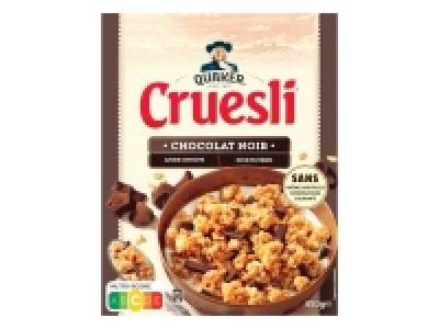 Quaker cruesli choco noir