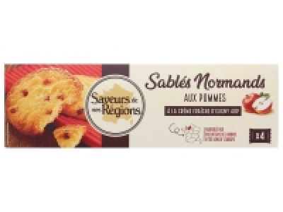 Sablés normands aux pommes