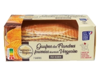Gaufres fourrées vergeoise