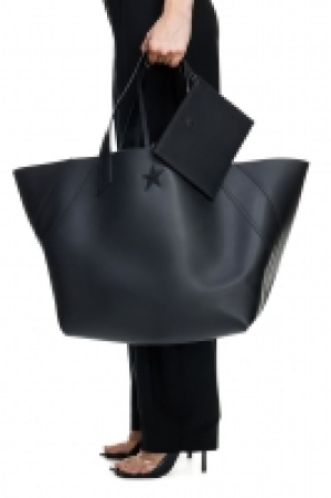 HM  Sac shopping oversize en cuir