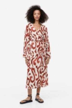 HM  Longue robe portefeuille