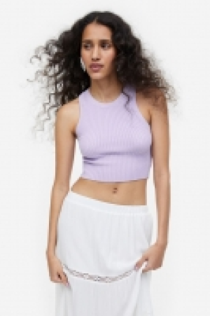 Pull sans manches en maille côtelée 9.99 €