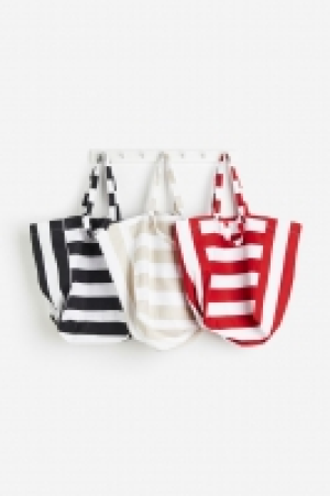 HM  Sac de plage en toile de coton