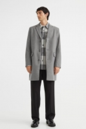 HM  Manteau en laine mélangée