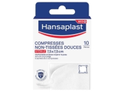 Hansaplast 10 Compresses Non Tissées