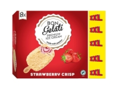 Lidl  8 bâtonnets glacés fraise-chocolat blanc