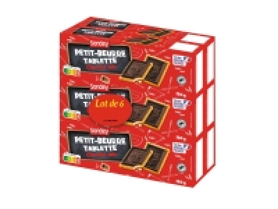 Petit-beurre tablette chocolat noir