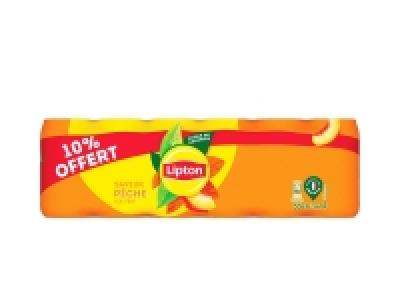 Lidl  Lipton Ice tea saveur pêche