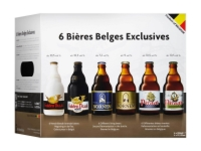 Coffret de 6 bières belges exlcusives