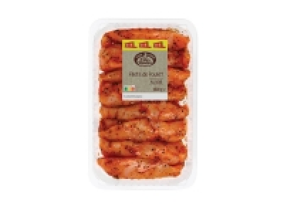 Filets de poulet marinés